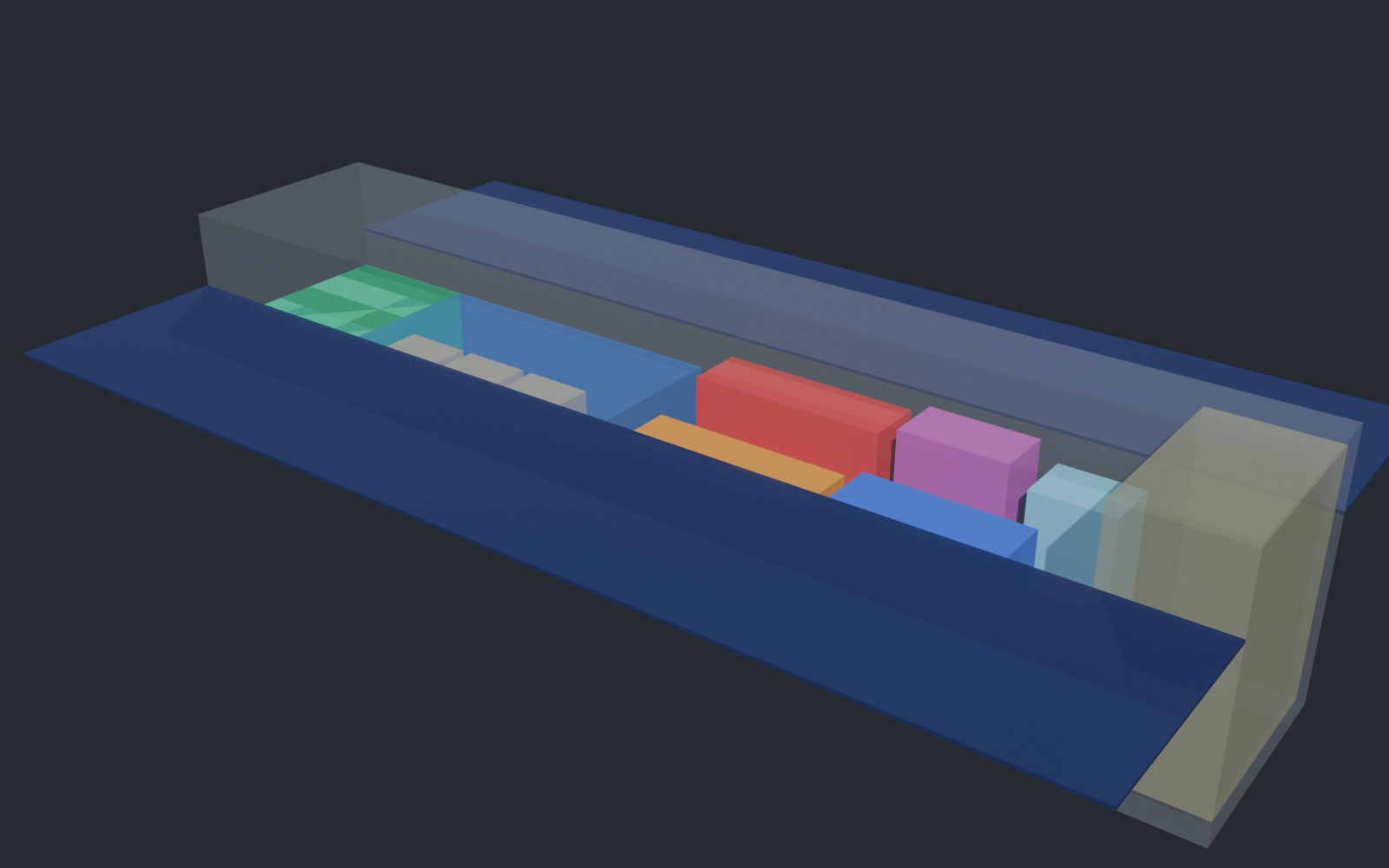 deployed isometric render